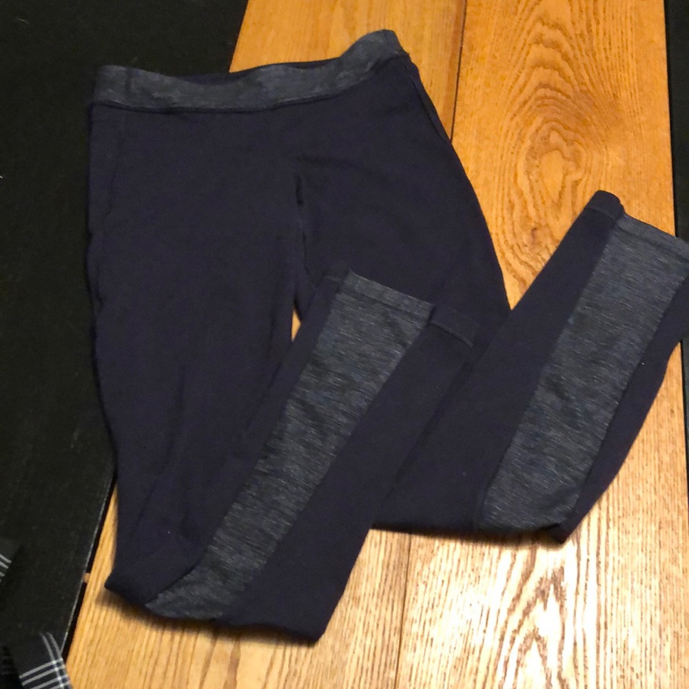 Lululemon purple and grey Yoga Pant